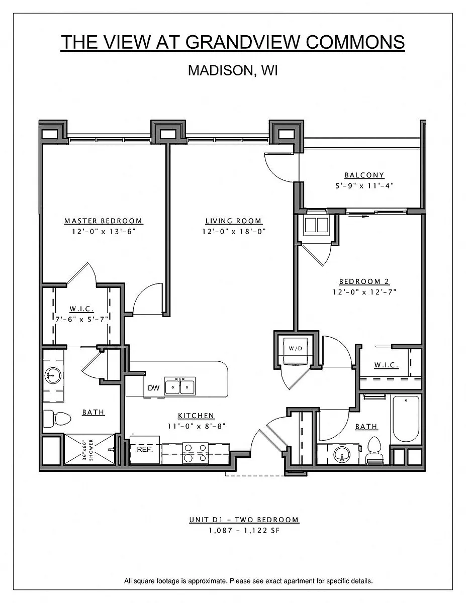 Floor plan D1
