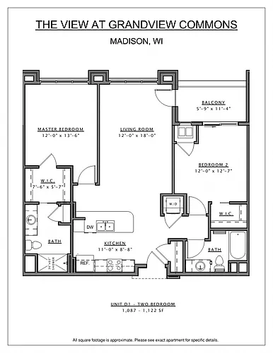 Floor plan D1