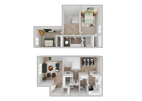 Floor plan Willow (Townhouse)