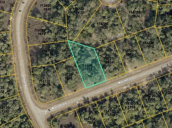 LOT 15 Worrell Ln Lot 15, North Pt, FL 34288