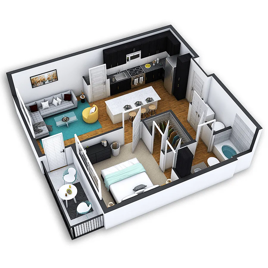 Floor plan Clayton Platinum