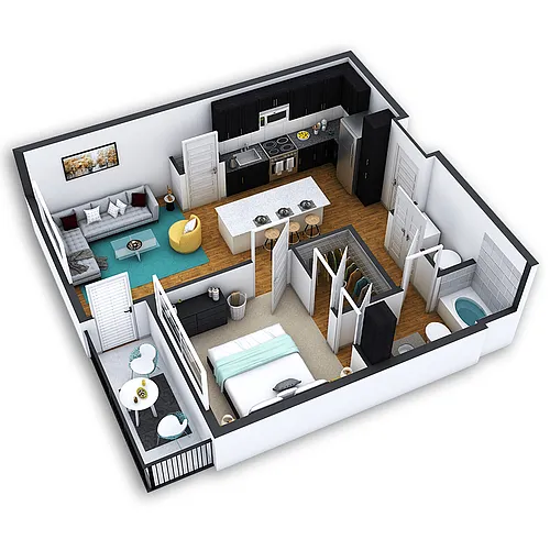 Floor plan Clayton Platinum