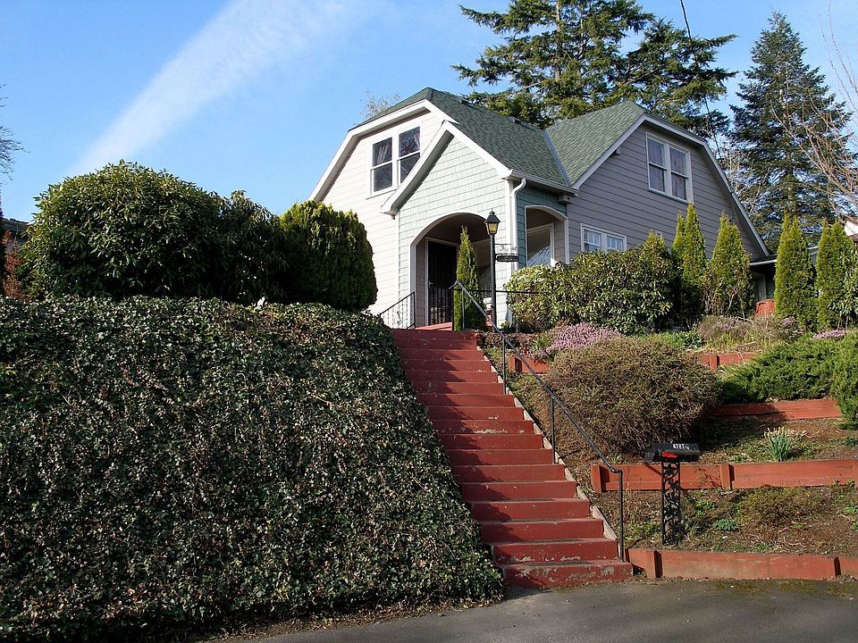 A view from the driveway