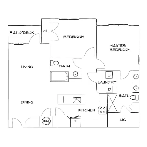 Floor plan Design 2C