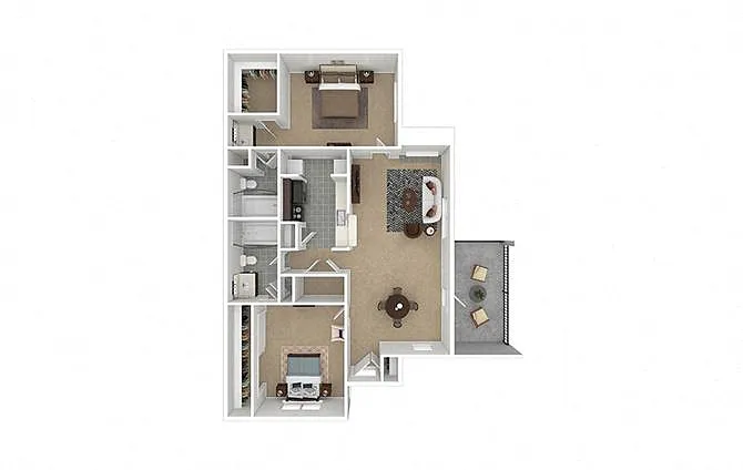 Floor plan B3