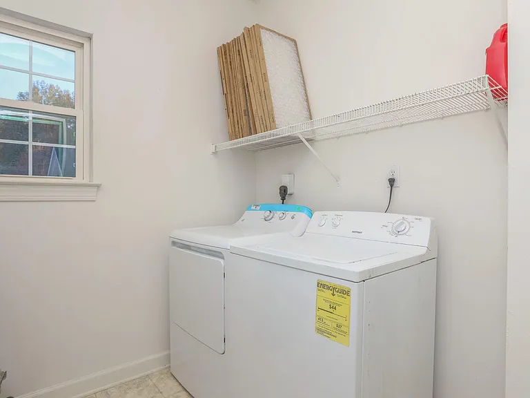 upstairs laundry room