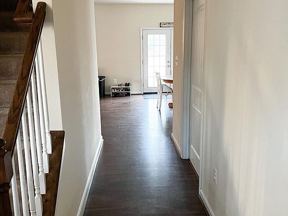 View from front door into foyer