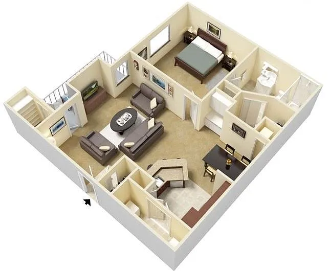 Floor plan Piazza