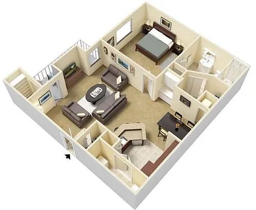 Floor plan Piazza