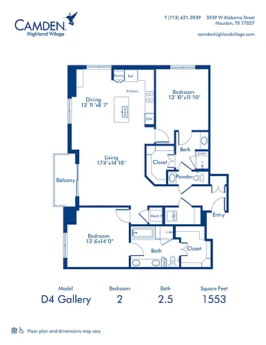 Floor plan D4 Gallery
