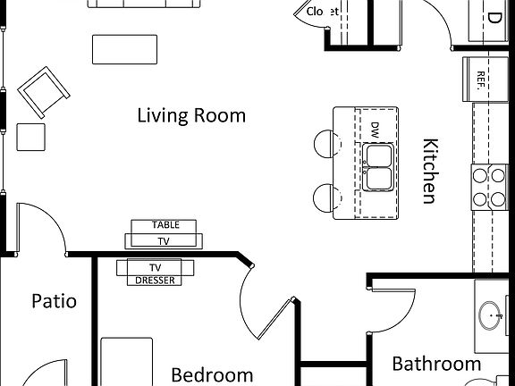 2nd image of 3765 Winthrop Dr #1304