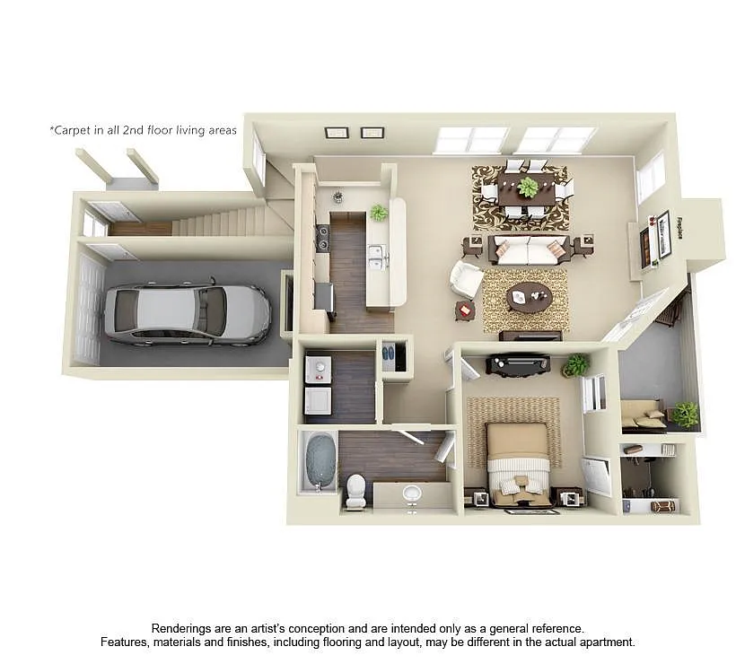Floor plan The Dover