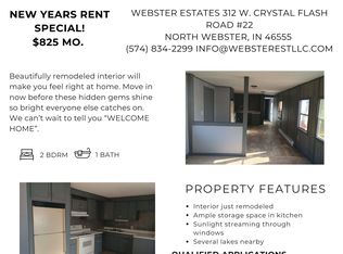 312 W Crystal Flash Rd #25, North Webster, IN 46555