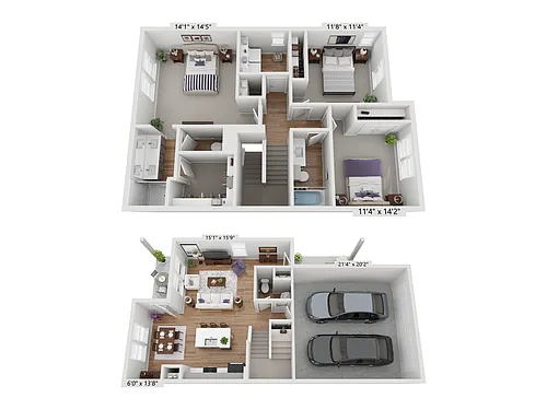 Floor plan The Mustang
