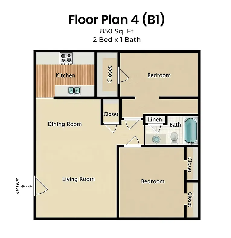 Floor plan Floor Plan B1