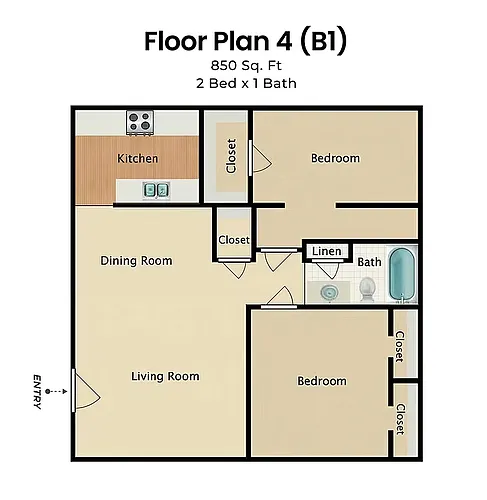 Floor plan Floor Plan B1