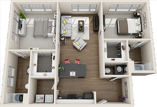 Floor plan B12