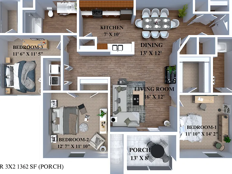 Houston Lake Apartments — Photo 47