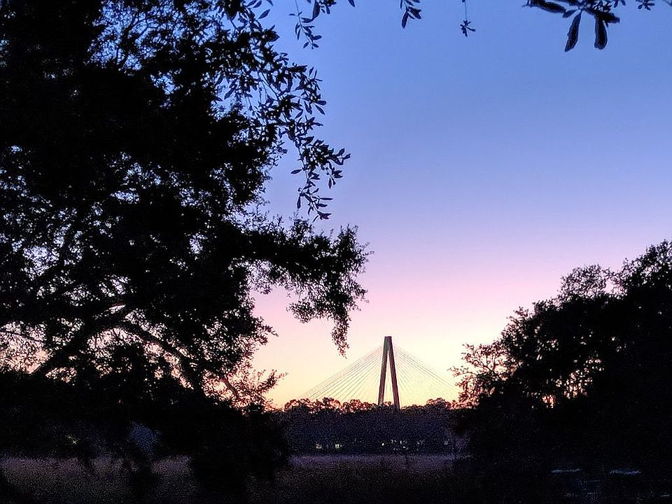 Evening View from Backyard 