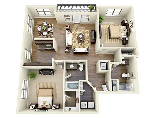 Floor plan Marquis