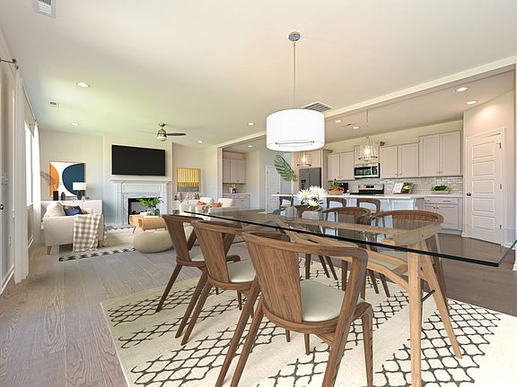 Morning Family with fireplace option