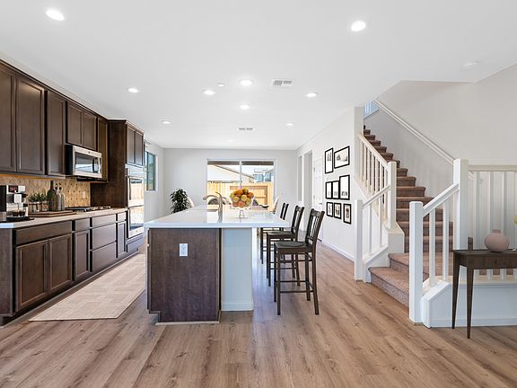 Kitchen with spacious island
