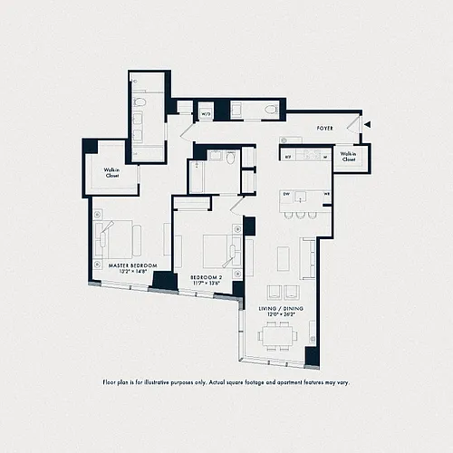 Floor plan Waterline 2: B21