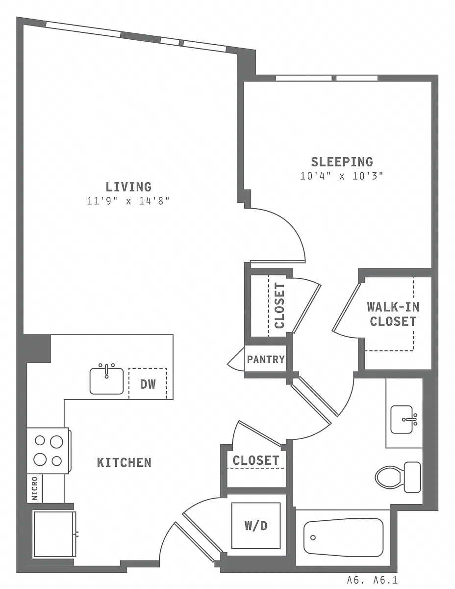 Floor plan A6