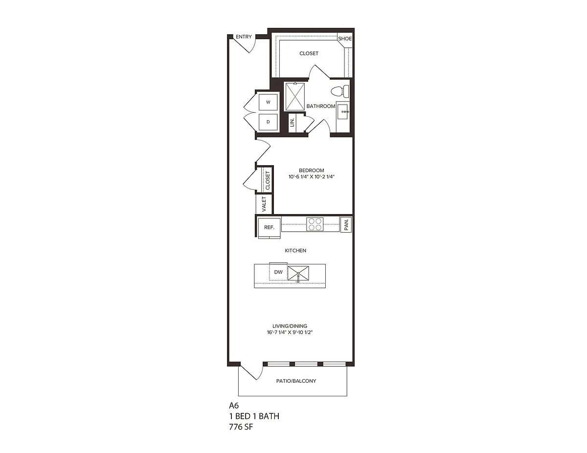 Floor plan A6