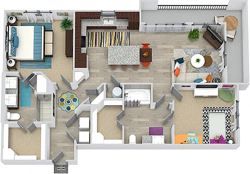 Floor plan McNelly
