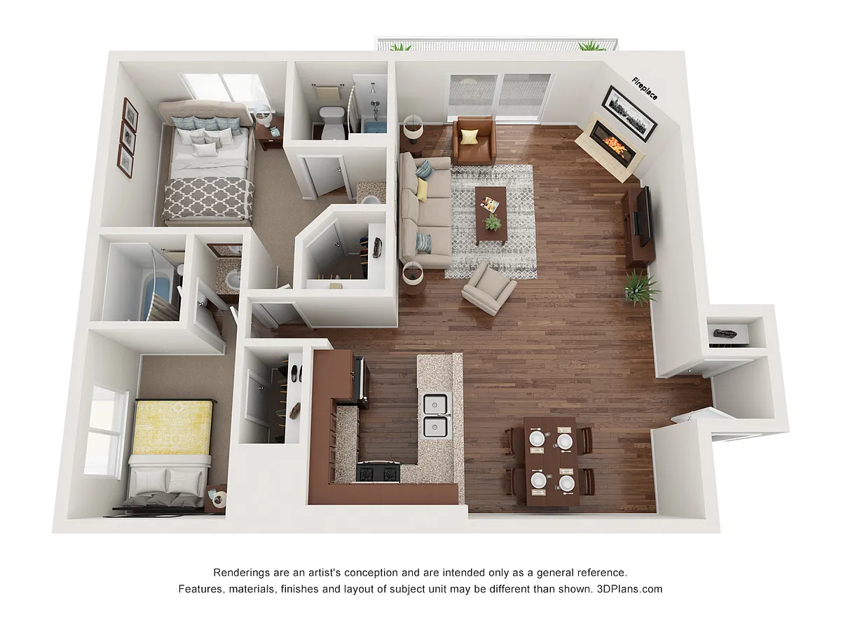 Floor plan mm2x2a