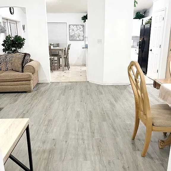 Way out from the master towards the living room and kitchen