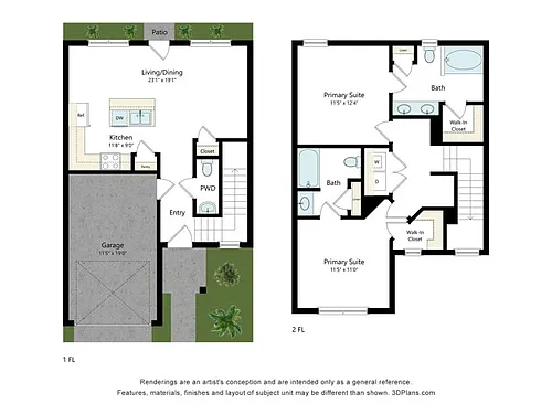 Floor plan Mint