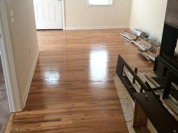 View from Kitchen into Living Area
