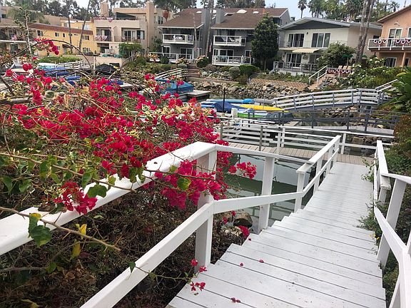 Steps to private dock