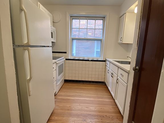 Kitchen with pantry space.
