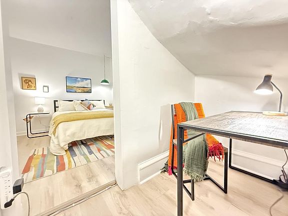 Separate Space with Work Desk/Table with Reading Light