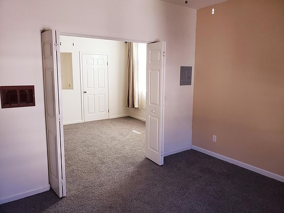 French doors from bedroom to living room