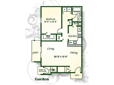 1 2 3 And 4 Bedroom Floor Plans Kensington By The Vineyard Euless Texas Apartment Steadfa Bedroom Floor Plans Apartment Floor Plans Sims House Plans