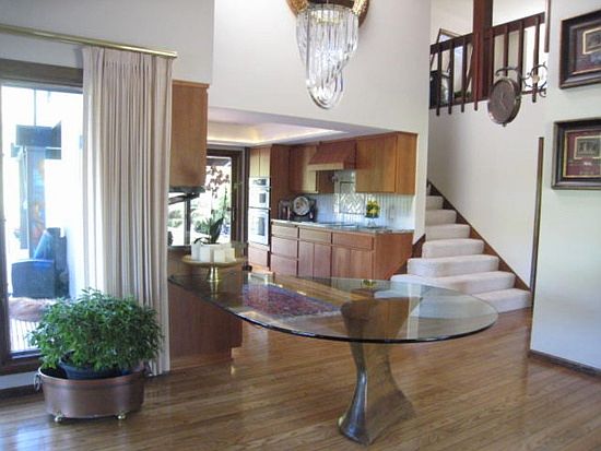 Entrance to upper level