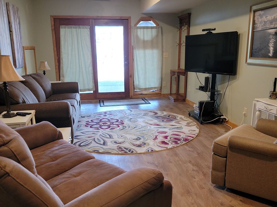 Living area facing outside