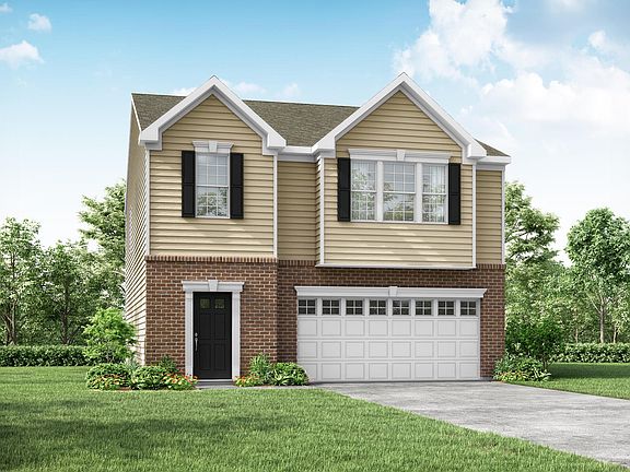 Elevation B Opt. Partial Brick Front