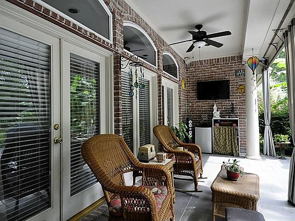 Gorgeous outdoor living area. This beautiful home was built to entertain.