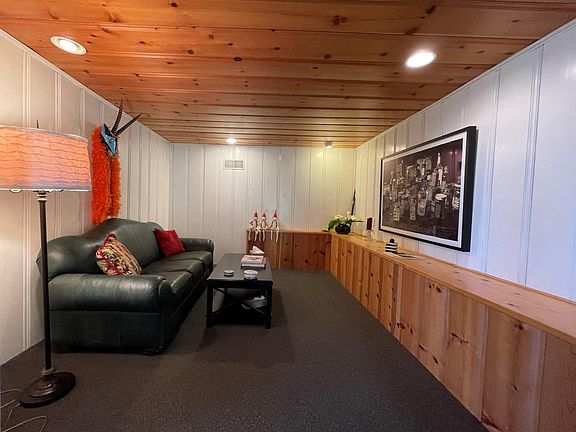 Private den that could be used as an office or TV room