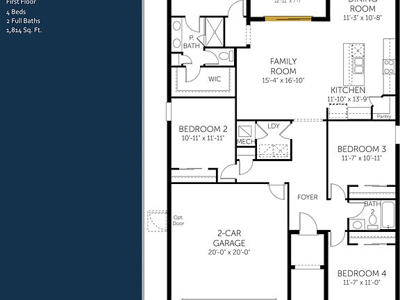 Hilcrest - Sliding Glass Door