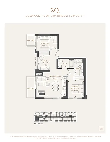 Floor plan CH703