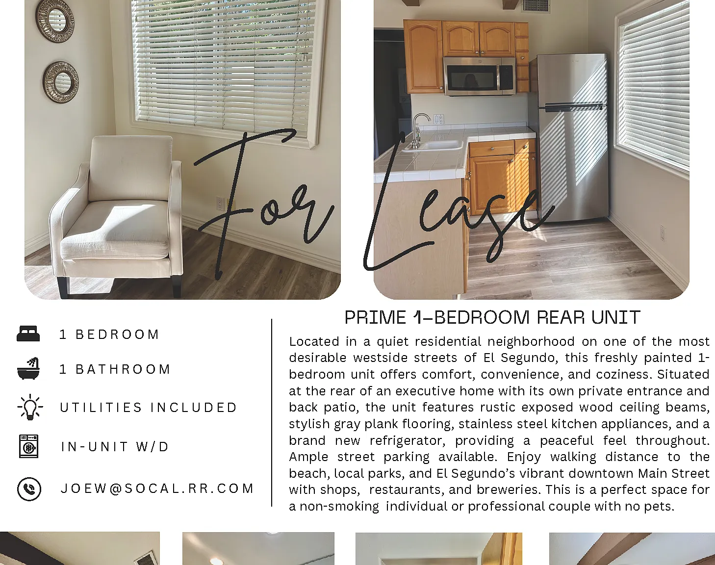 1 bed, 750 sqft, $2,800 — Photo 1