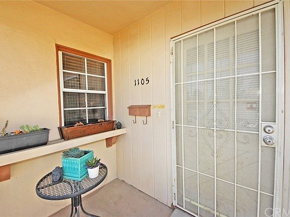 Covered entryway with ledge for your box flower garden