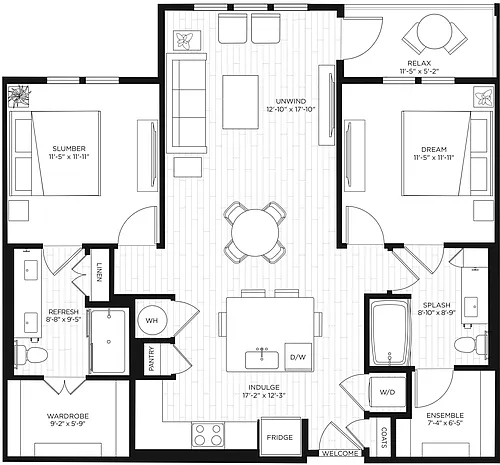 Floor plan B2