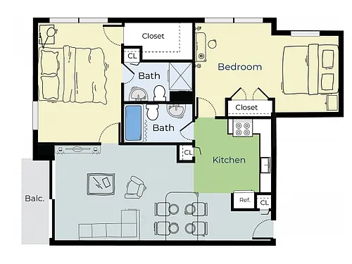 Floor plan Willow